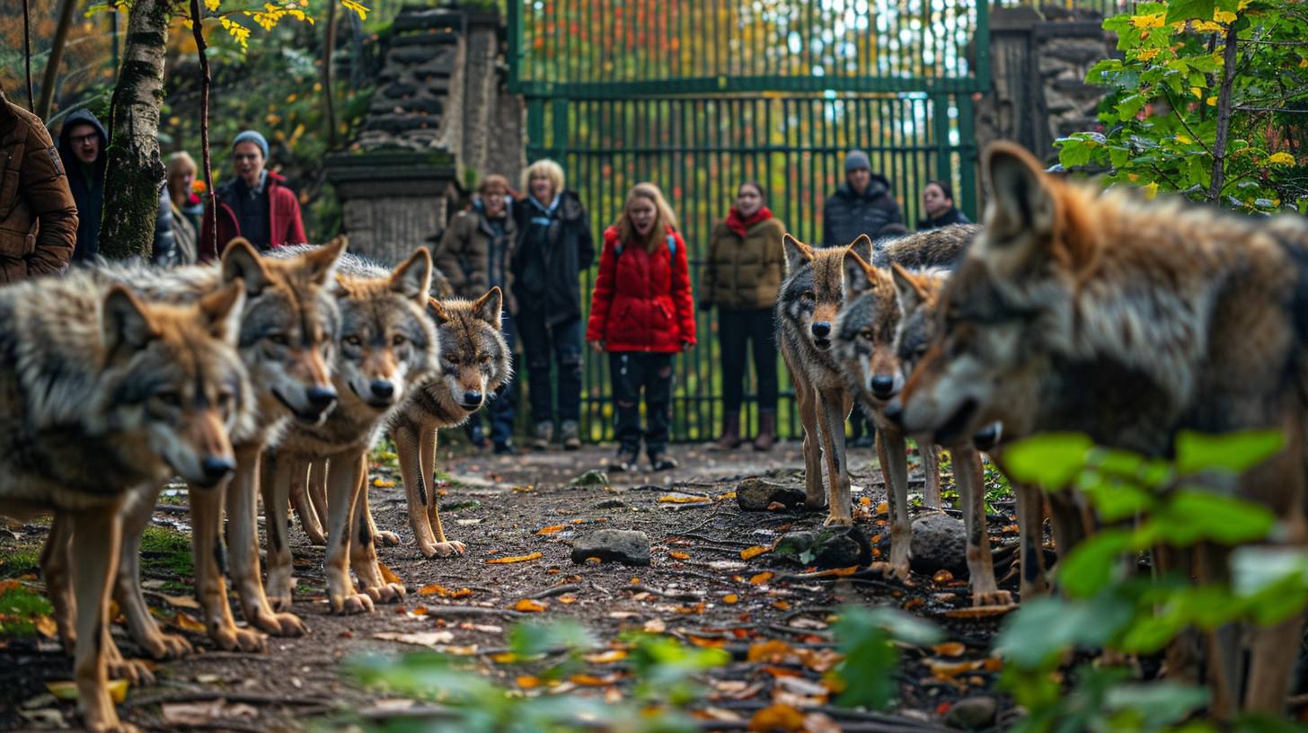 Lire la suite à propos de l’article Incident au zoo de Thoiry : une visite matinale se transforme en drame après une attaque de loups