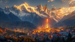 Lire la suite à propos de l’article Paris 2024 : la flamme olympique illumine Chamonix, une ville imprégnée d&rsquo;histoire et d&rsquo;espoir sportif