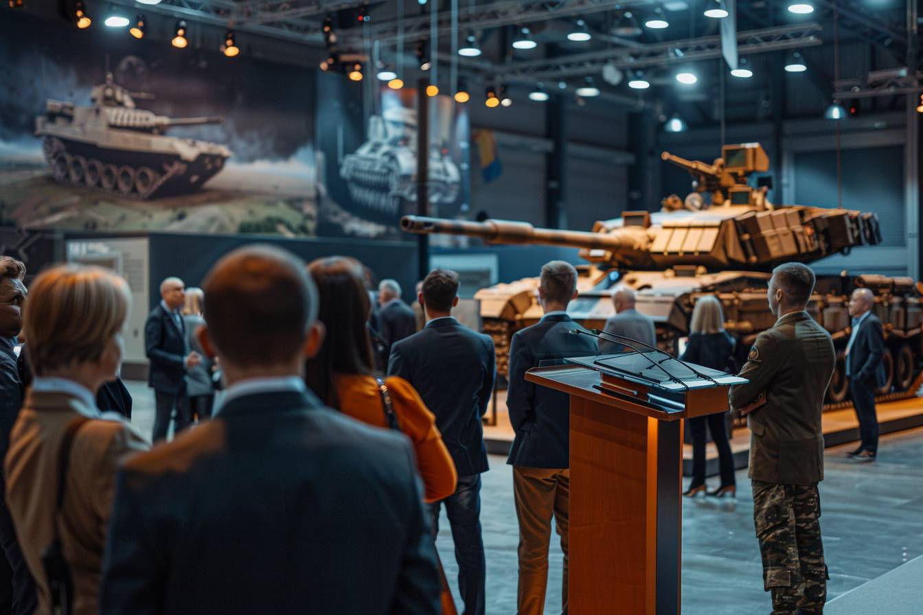 Lire la suite à propos de l’article À Eurosatory, l&rsquo;incertitude règne : que deviendra la loi de programmation militaire après des bouleversements politiques ?