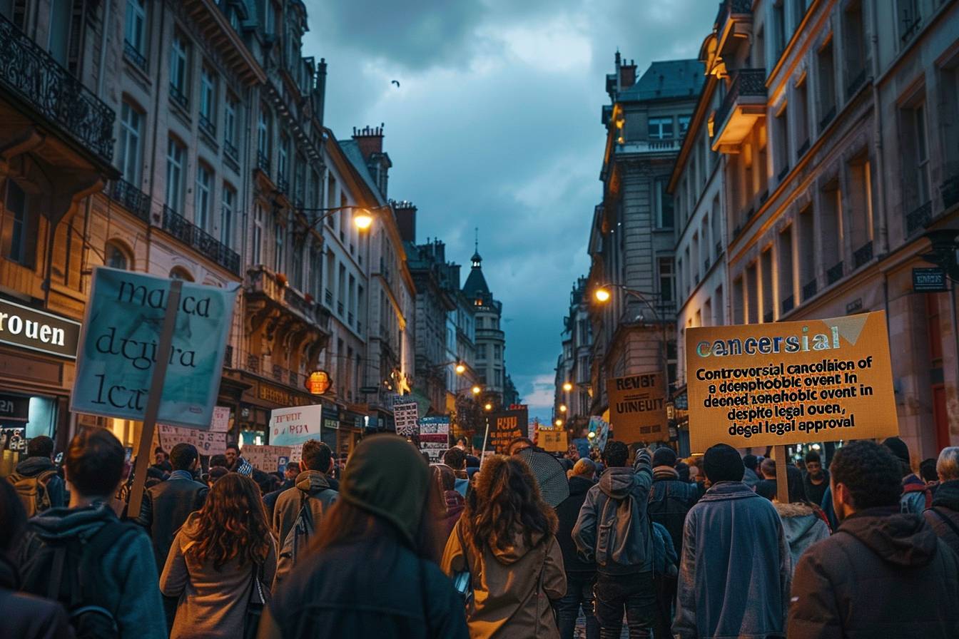 Lire la suite à propos de l’article À Rouen : annulation controversée d&rsquo;une soirée jugée xénophobe malgré l&rsquo;approbation judiciaire