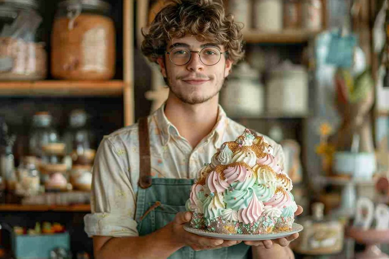 Lire la suite à propos de l’article Clément Higgins et l&rsquo;île flottante : quand les souvenirs d&rsquo;enfance transforment la pâtisserie traditionnelle
