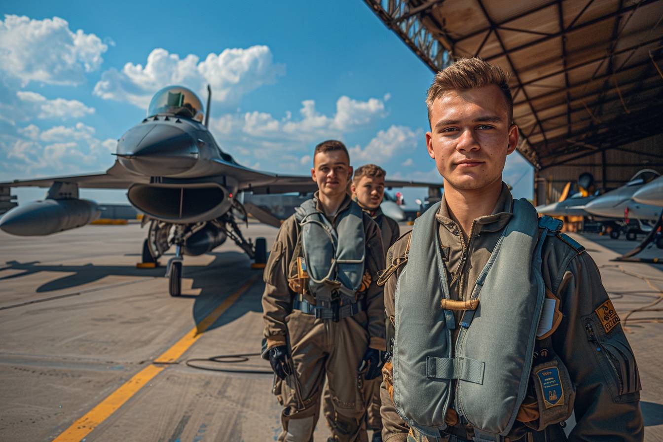 Lire la suite à propos de l’article Des jeunes ukrainiens bravent les ciels français pour maîtriser les F-16 : un avenir de défense se dessine