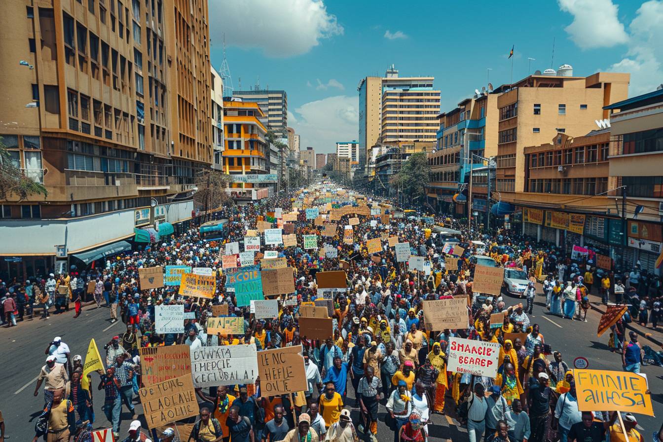 Lire la suite à propos de l’article Kenya : nouvelle journée de mobilisation sous tension après un mardi meurtrier
