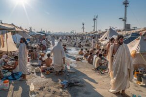 Lire la suite à propos de l’article La tragédie silencieuse à La Mecque : plus de 900 pèlerins succombent à une canicule implacable