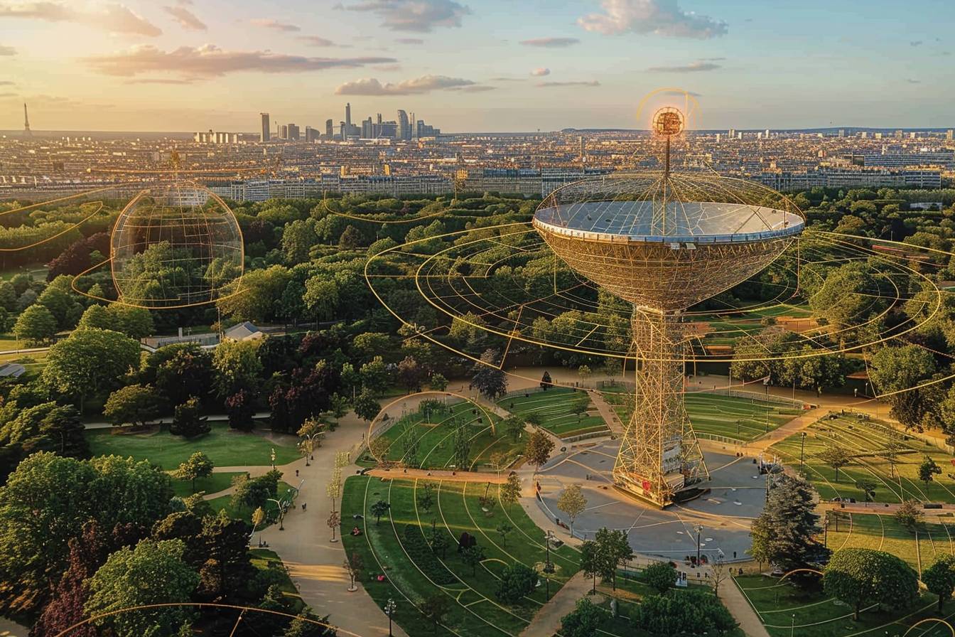 Lire la suite à propos de l’article Le radiotélescope du Parc de La Villette : une résurrection étonnante au coeur de Paris