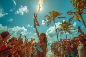 Lire la suite à propos de l’article Paris 2024 : la flamme olympique illumine la Martinique et ravive l&rsquo;espoir dans le cœur de ses habitants