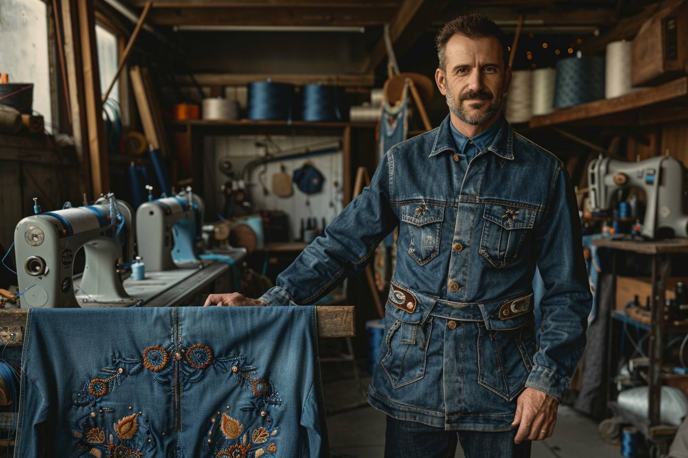 Lire la suite à propos de l’article Redécouvrez le jean : comment Jean Laumet réinvente le patrimoine textile avec un art ancestral