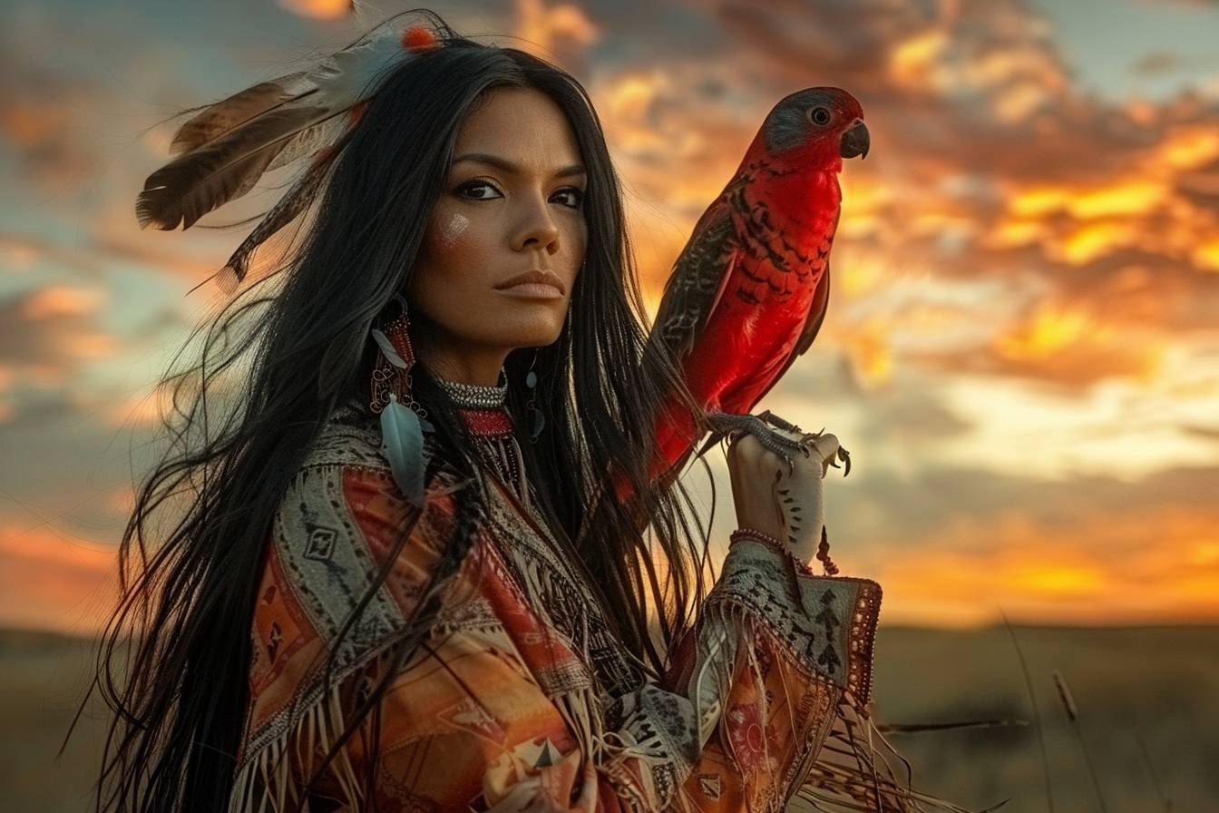 Lire la suite à propos de l’article Redécouvrez Zitkala-Sa : une visionnaire de la culture et des luttes amérindiennes à travers « l’Oiseau rouge »