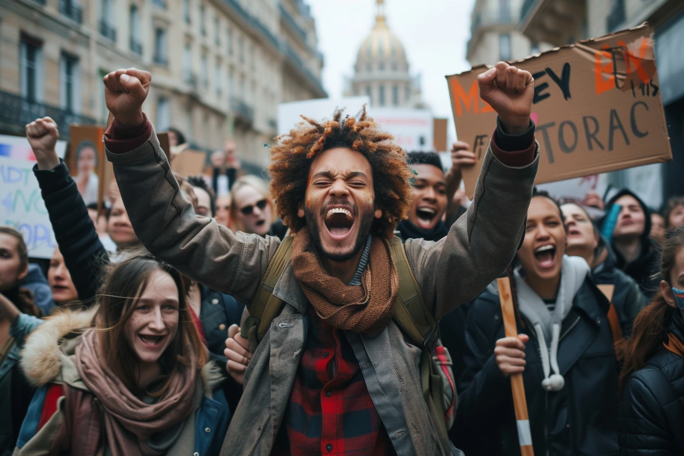 Lire la suite à propos de l’article Débats législatifs 2024 : tensions politiques et manifestations contre l&rsquo;extrême droite en France