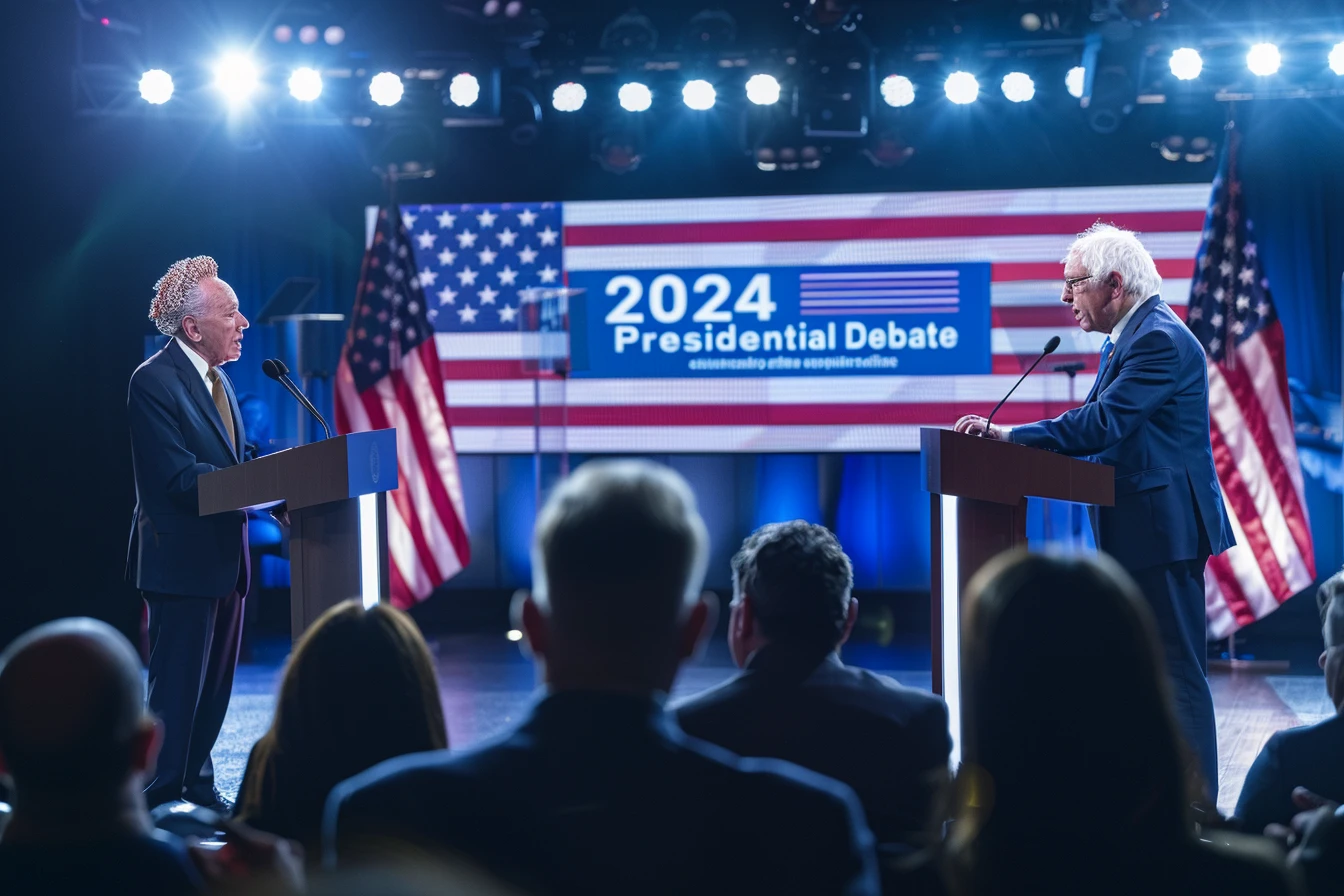 Lire la suite à propos de l’article Débat présidentiel 2024 entre Trump et Biden : des échanges tendus qui dessinent un avenir incertain pour les États-Unis
