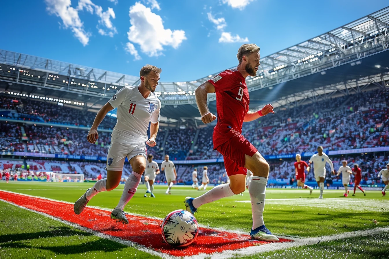Lire la suite à propos de l’article Duel décisif à Düsseldorf : l&rsquo;Angleterre et la Suisse s&rsquo;affrontent dans un quart de finale plein de promesses et de surprises à l&rsquo;Euro 2024