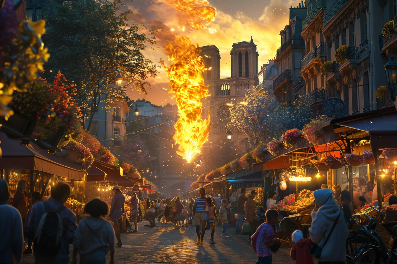 Lire la suite à propos de l’article Paris 2024: la flamme olympique illumine les quartiers populaires, mais laisse un sentiment mitigé