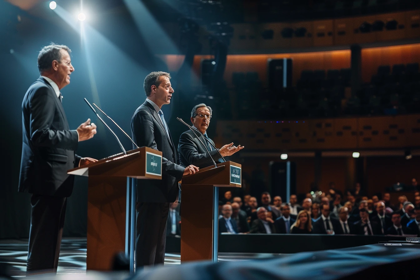 Lire la suite à propos de l’article Quels secrets révèlent Attal, Bardella et Faure lors du dernier débat avant les élections : découvrez les moments forts