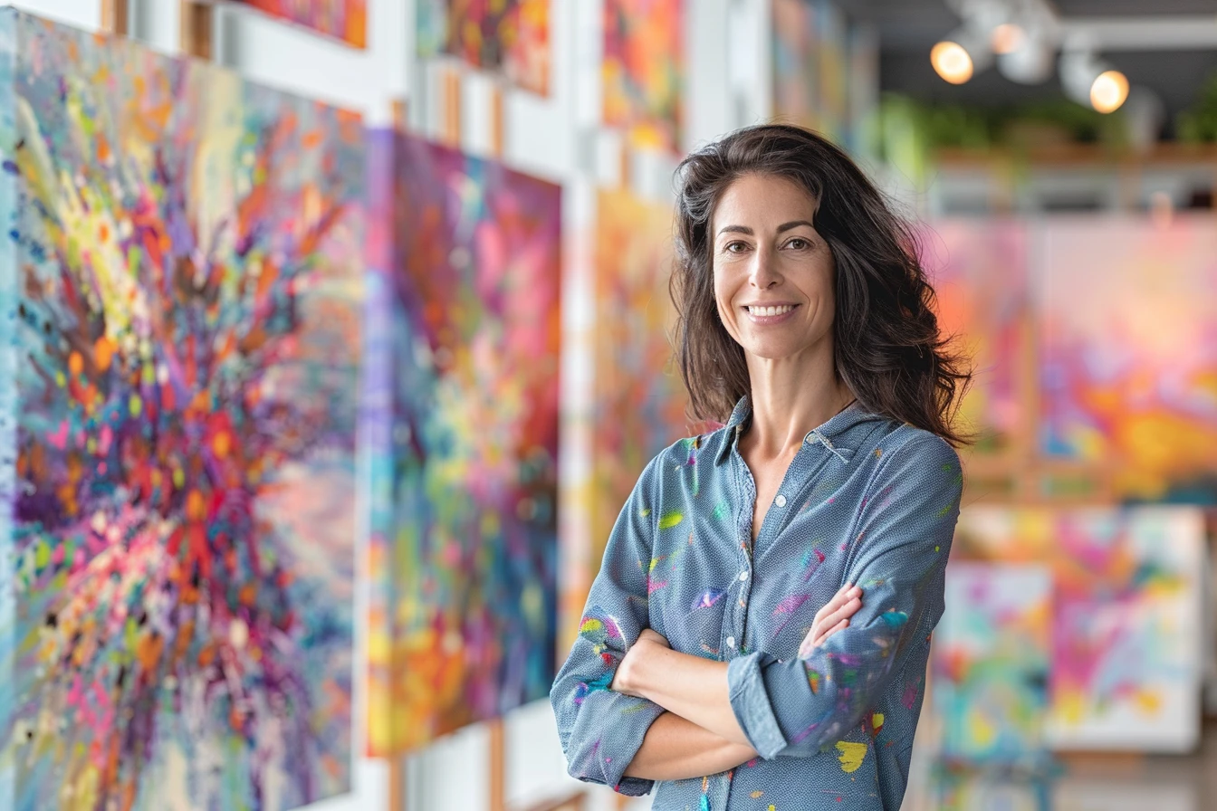 You are currently viewing Marine Wallon : une immersion artistique saisissante à la galerie Catherine Issert cet été
