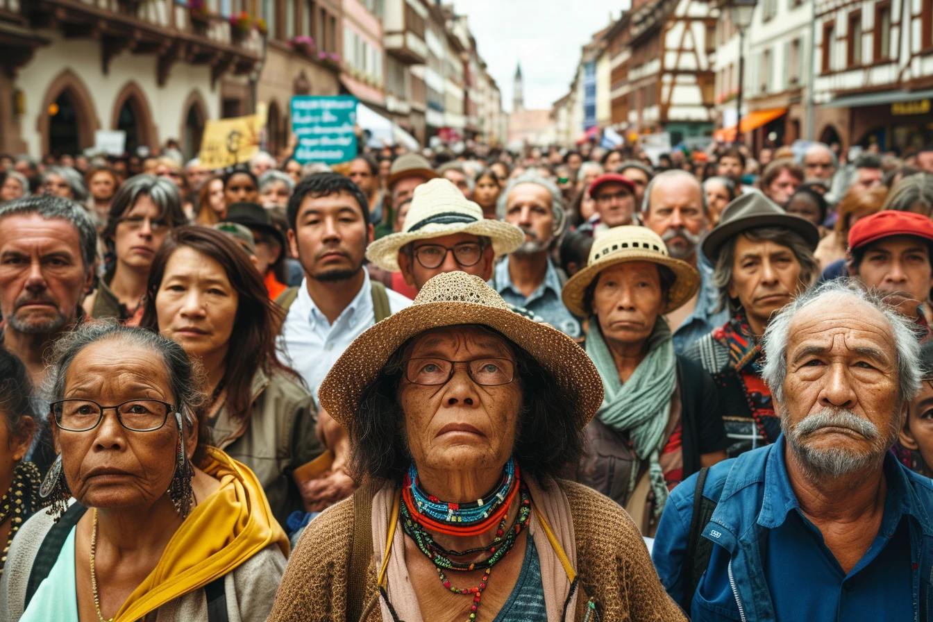 You are currently viewing Strasbourg se mobilise : plus de 150 voix s&rsquo;élèvent pour la liberté des militants kanak en détention